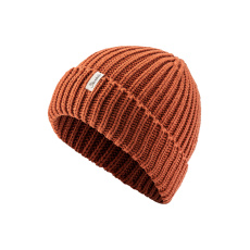 STERNTALER Čepice pletená beanie se zahnutým okrajem hnědá uni vel. 49 cm - 12-18 m