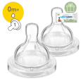 Philips AVENT Dudlík Anti-colic/Classic+ 1 novorozenecký průtok, 2 ks+WW Soapberry 60ks