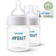 Philips AVENT Láhev Anti-colic 125ml, 0m+, 2 ks+WW Soapberry 60ks