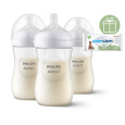 Philips AVENT Láhev Natural Response 260 ml, 1m+, 3 ks+WW Soapberry 60ks