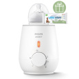 Philips AVENT Ohřívač lahví a dětské stravy rychlý SCF355/09+WW Soapberry 60ks