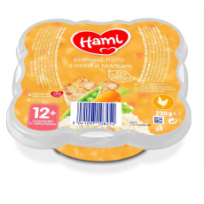 HAMI Malý Gurmán: Krémové rizoto s mrkví a hráškem (230 g)