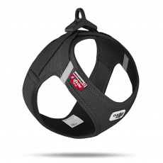 CURLI Postroj pro psy se sponou Air-Mesh Black 3XS, 1,5- 3 kg