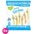 6x KIDDYLICIOUS Tyčinky - se sýrovou příchutí, 12 g