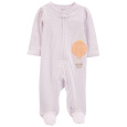 CARTER'S Overal na zip Sleep&Play Lilac Stripe holka 9m/vel. 74