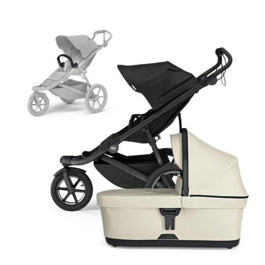 THULE Kočárek Urban Glide 3 Black/Soft Beige set M