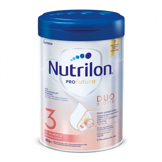 NUTRILON Profutura DUOBIOTIK 3 batolecí mléko 800 g 12+