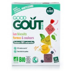 GOOD GOUT BIO Sušenky barvy & tvary 80 g