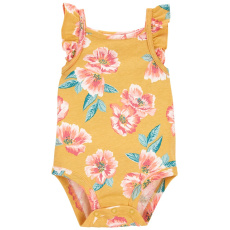 CARTER'S Body na ramínka Pink Flowers holka 18m