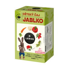 LEROS Čaj dětský Jablko 20x2g