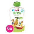 6x HiPP BIO Hippis Hruška-Jablko od uk. 4.-6. měsíce, 100 g