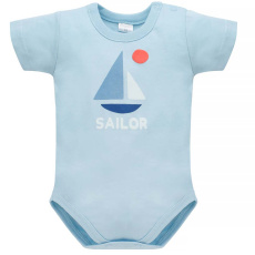 PINOKIO Body Sailor kluk modrá vel. 80