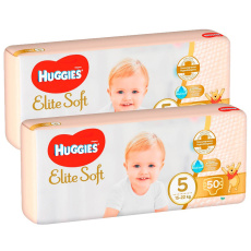 HUGGIES® Extra Care pleny jednorázové 5 (12-17 kg) 100 ks