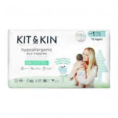 KIT & KIN Pleny jednorázové eko 1 (2-5 kg) 38 ks