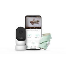 OWLET Ponožka chytrá Owlet Smart Sock 3 a Kamera Owlet Cam 2 - světle zelená