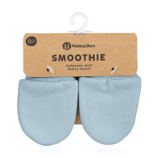 PETITE&MARS Rukavičky kojenecké Smoothie Sky Blue