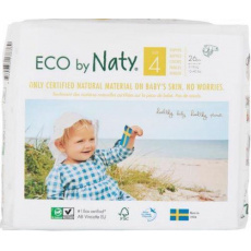 ECO BY NATY Pleny jednorázové 4 (7-18 kg) 26 ks