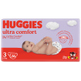 HUGGIES® Ultra Comfort Jumbo Pleny jednorázové 3 (4-9 kg) 56 ks