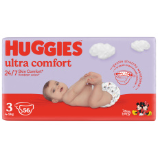 HUGGIES® Pleny jednorázové Little Movers 3 (4-9 kg) 56 ks