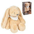 NATTOU Uspáváček plyšový hudební se světýlkem a senzorem pláče 4v1 Sleepy Bunny Beige 0m+