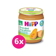 6x HiPP BIO První dýně 125 g