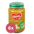 6x HAMI Špenát s mořskou treskou (200 g) - masozeleninový příkrm