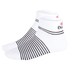 Little Angel-Ponožky nízké Outlast® - bílá/pruh černý Velikost ponožek: 35-38