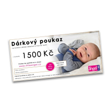 Little Angel-Dárkový šek 1 500 Kč Little Angel elektronický