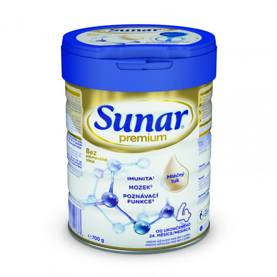 SUNAR Premium 4 Mléko kojenecké 700 g