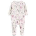 CARTER'S Overal na zip Sleep&Play Ivory Floral holka 6m/vel. 68