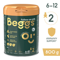 BEGGS 2 Mléko následné 800 g 6m+