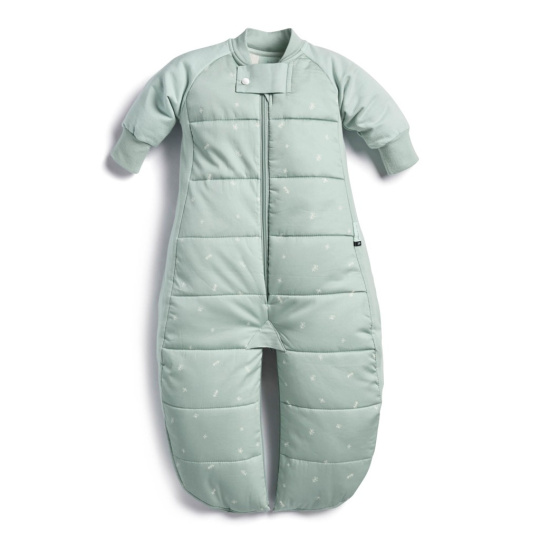 ERGOPOUCH Vak a overálek na spaní 2v1 organická bavlna Suit Sage 8-24 m, 8-14 kg, 2,5 tog