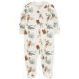 CARTER'S Overal na zip Sleep&Play Ivory Animal kluk 3m/vel. 62