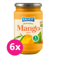 6x SALVEST Family BIO Mango 100% 450 g