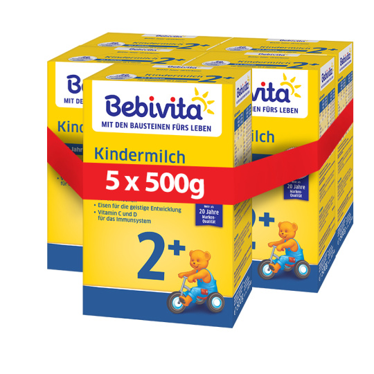 BEBIVITA Nápoj instantní mléčný JUNIOR 2+ od 2 let, 500 g