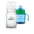 Philips AVENT Láhev Classic+ 260 ml + Hrneček Classic 200 ml modrý