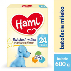 HAMI 4 Mléko batolecí s příchutí vanilky 600 g