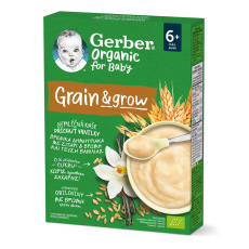 GERBER Organic Kaše nemléčná s příchutí vanilky 200 g​