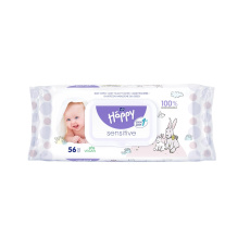 BELLA HAPPY BABY Ubrousky čisticí Sensitive 56 ks