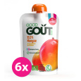 6x GOOD GOUT BIO Kapsička ovocná Mango 120 g, 4m+