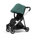 THULE Kočárek městský Shine Mallard Green on Aluminum