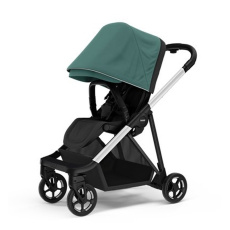 THULE Kočárek městský Shine Mallard Green on Aluminum