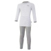 Little Angel-Pyžamo DR Outlast® - pruh bílošedý melír/šedý melír Velikost oblečení: 110