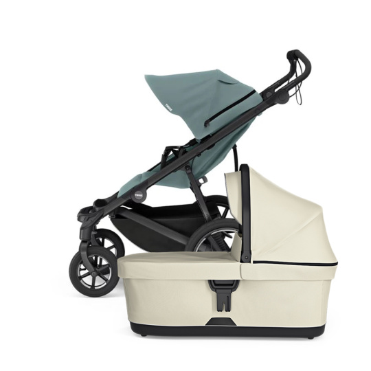 THULE Kočárek Urban Glide 4-wheel Mid Blue/Soft Beige set S