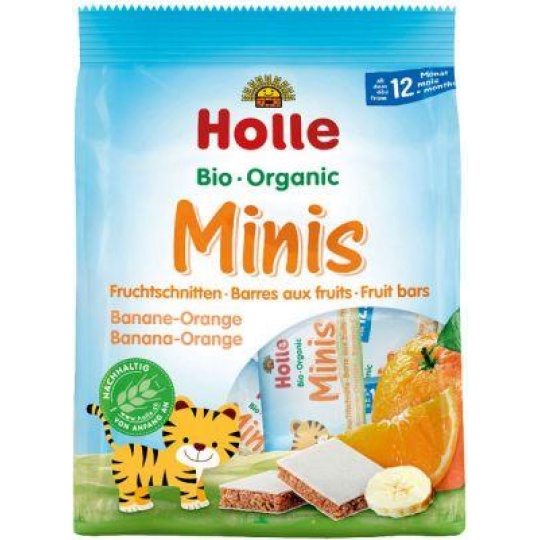 HOLLE Bio minis banánovo-pomerančové 100 g