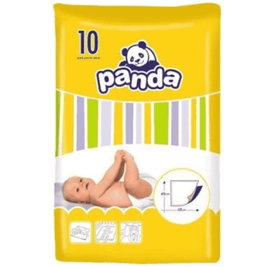 2x BELLA PANDA - dětské přebalovací podložky 10 ks