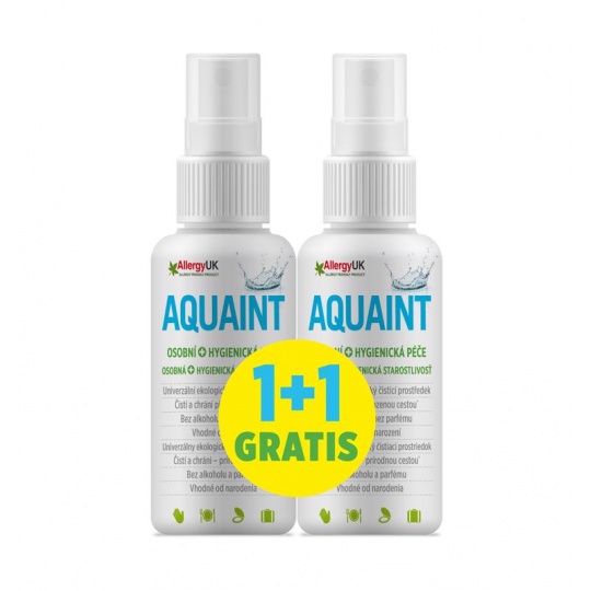 AQUAINT 100% ekologická čisticí voda 50 ml + DÁREK Aquaint 50ml