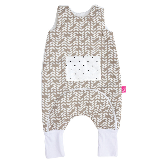 MOTHERHOOD Vak spací s nohavicemi a kapsou Beige Classics 1-1,5r 2 tog