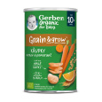 GERBER Organic křupky s mrkví a pomerančem 35 g, 10m+