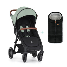 PETITE&MARS Kočárek sportovní Street2 RWS Oak Iron Green + PETITE&MARS fusak Jibot ZDARMA